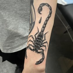 Scapegoat Tattoo - Scorpion by Vincent Daniels