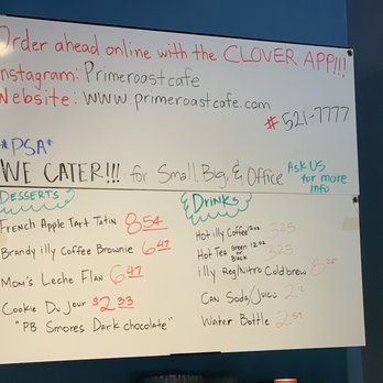 Prime Roast Cafe - Menu - Cafes Near Me - Honolulu, Hawaii