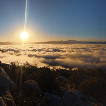Iron Mountain - Sunrise hike with cloud coverage. Magical! - Hiking Near Me - Poway, California Iron Mountain - Sunrise hike with cloud coverage. Magical! - Hiking Near Me - Poway, California