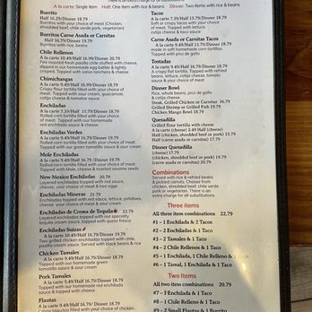 La Penca Azul - Menu - Mexican Near Me - Alameda, California
