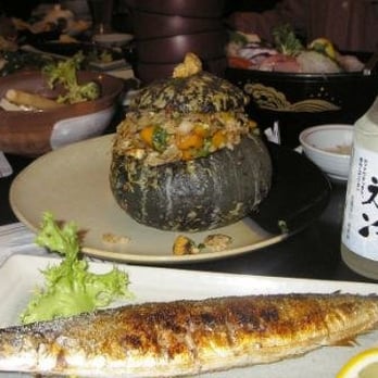 Ginza - Pumpkin fried rice and grilled mackerel - Sushi Bars Near Me - Bellevue, Washington