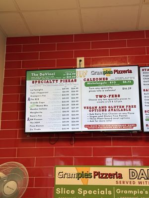 Menu photo 1 Grampie's Pizzeria Cibolo, TX Menu photo 1 Grampie's Pizzeria Cibolo, TX