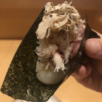 Sushi Enya - Pasadena - Scallop, blue crab, toro, uni and black truffle - Sushi Bars Near Me - Pasadena, California