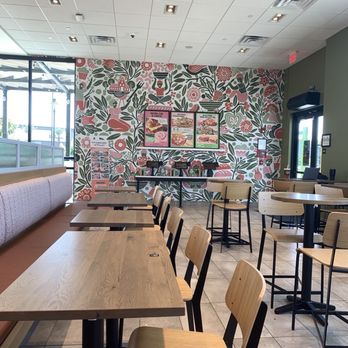 Panera Bread - Clean, bright dining area - Salad Near Me - Chino, California Panera Bread - Clean, bright dining area - Salad Near Me - Chino, California