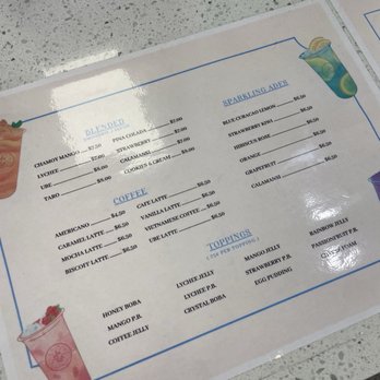 Dreamy Tea - Menu - Desserts Near Me - Winter Garden, Florida
