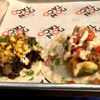 Don Taco - - Spicy Shroom - really good. A bit bland though for my taste. - Fried Avocado Taco - yummy. - Mexican Near Me - Alexandria, Virginia Don Taco - - Spicy Shroom - really good. A bit bland though for my taste. - Fried Avocado Taco - yummy. - Mexican Near Me - Alexandria, Virginia