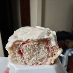 The Hearthstone Oven - Raspberry Cream Cheese Roll