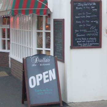 Diellas Restaurant - Italian Near Me - Seaford, ESX