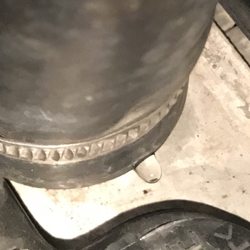 Den's Automotive Services - This is the upper radiator hose den replaced after a pressure test.
