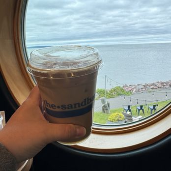 The Sandbar - Iced white chocolate mocha, decaf - Coffee & Tea Near Me - Ashland, Wisconsin
