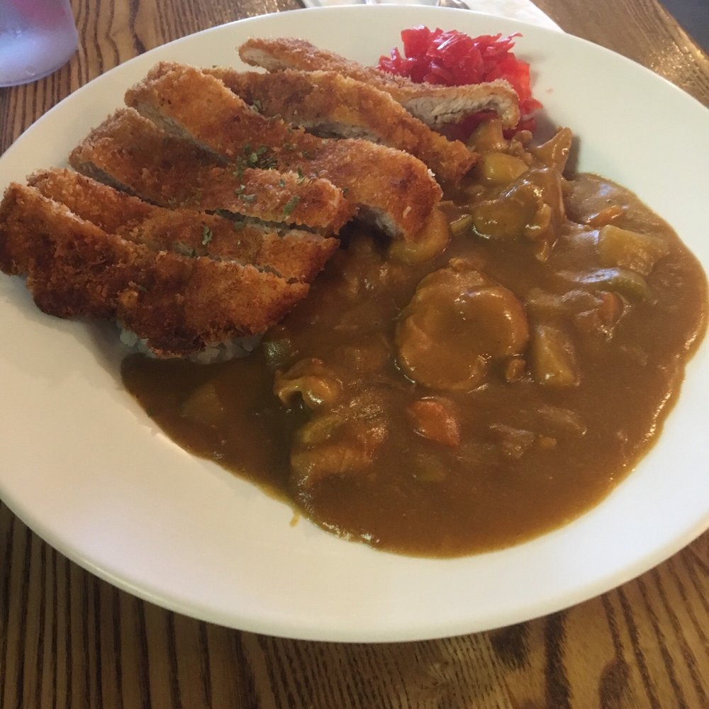 Ladybug Café - Pork Katsu Curry - Japanese Near Me - Gardena, California Ladybug Café - Pork Katsu Curry - Japanese Near Me - Gardena, California