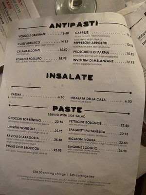 Menu photo 7 Positano Italian Restaurant Boca Raton, FL