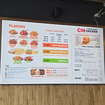 CM Chicken - Menu aug 2026 - Chicken Shop Near Me - Seattle, Washington