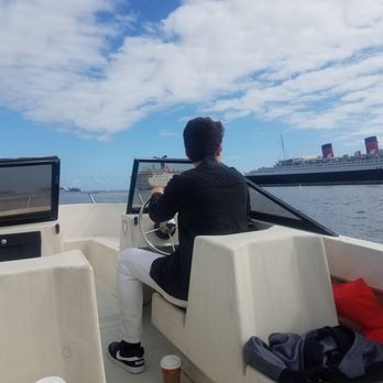 Long Beach Boat Rentals - Every seat in the speed boat us comfortable. - Boat Charters Near Me - Long Beach, California