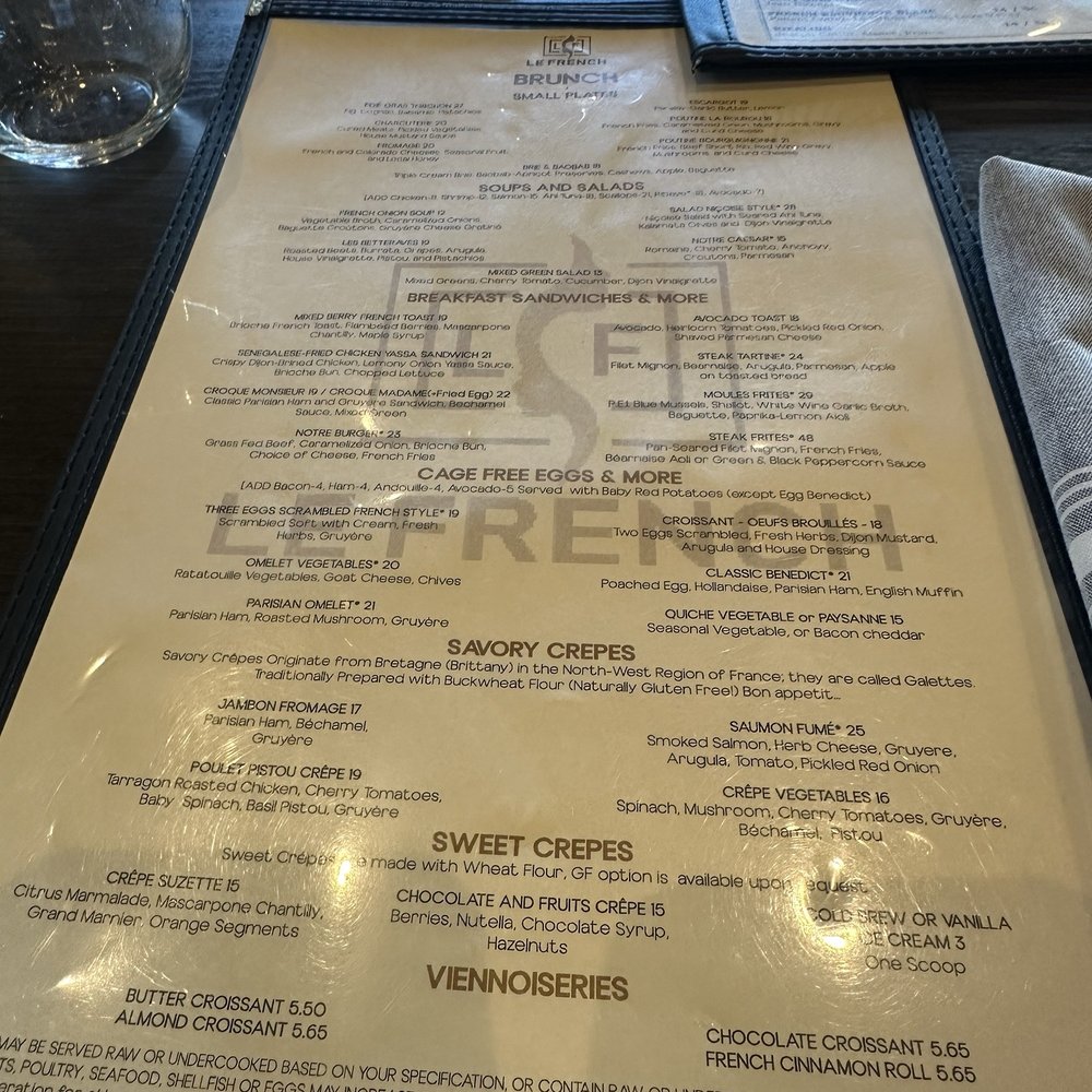 Menu Menu