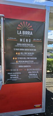 Menu photo 1 La Birria Aiea, HI