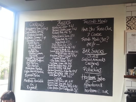 Menu photo 5 Heirloom London, XGL