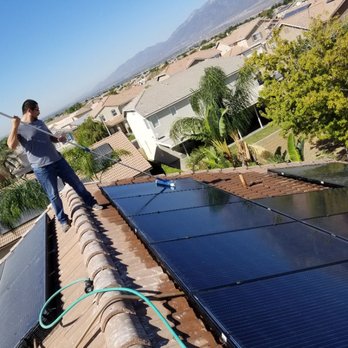 Wes-Co Solar - Washing panels - Solar Installation Near Me - West Covina, California Wes-Co Solar - Washing panels - Solar Installation Near Me - West Covina, California