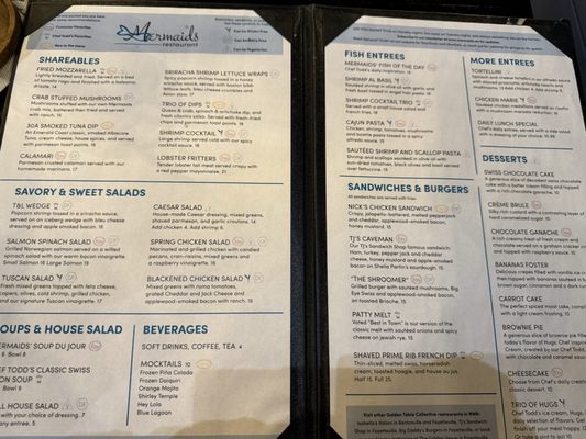 Menu photo 1 Mermaids Seafood Restaurant Rogers, AR