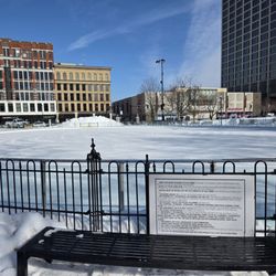 The Worcester Common Oval - Skating rink