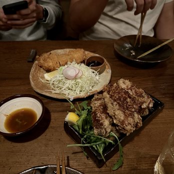 Rintaro - (Back) Chiizu Tori Katsu (Front) Teba No Karaage - Izakaya Near Me - San Francisco, California