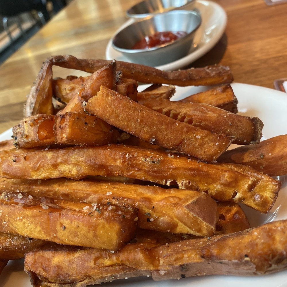 Doc B's Restaurant + Bar - Sweet Potato Fries - New American Near Me - Dallas, Texas Doc B's Restaurant + Bar - Sweet Potato Fries - New American Near Me - Dallas, Texas