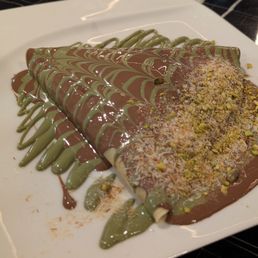 Dubai Chocolate Crepe Dubai Chocolate Crepe