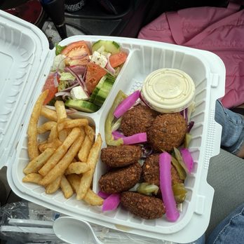 Manouche - Falafel Platter - Salad Near Me - Bloomfield, New Jersey