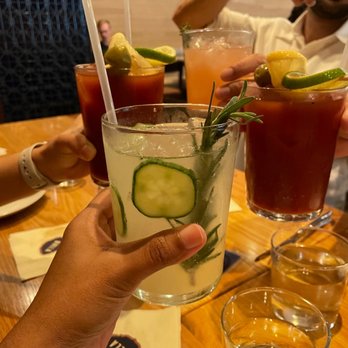Bulla Gastrobar - Rosemary collins and Bloody Mary - Spanish Near Me - Plano, Texas