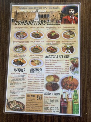 Menu photo 2 Taqueria Morelos Escondido, CA Menu photo 2 Taqueria Morelos Escondido, CA