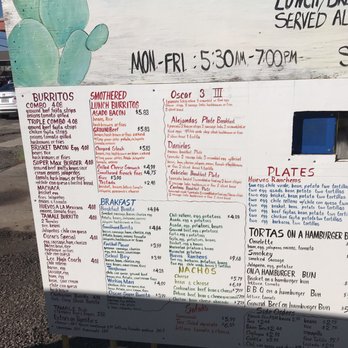 Oscar's Super Burrito - Drive thru menu - Mexican Near Me - Midland, Texas Oscar's Super Burrito - Drive thru menu - Mexican Near Me - Midland, Texas