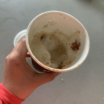 Peet's Coffee - Barely any thing left if you remove the foam - Coffee & Tea Near Me - Berkeley, California