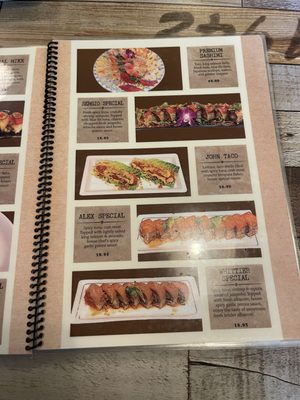 Menu photo 1 E Sushi Whittier, CA