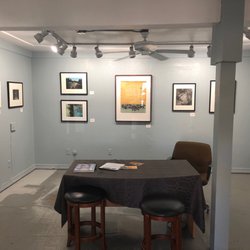 Remarque New Grounds Print Workshop & Gallery - Smaller "blue gallery" also featuring printmaking and photography exhibition.