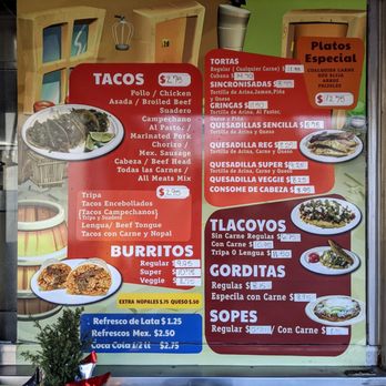 Tacos El Kiko - Menu. Some unique things here not at other food trucks or restaurants. - Tacos Near Me - Fremont, California Tacos El Kiko - Menu. Some unique things here not at other food trucks or restaurants. - Tacos Near Me - Fremont, California