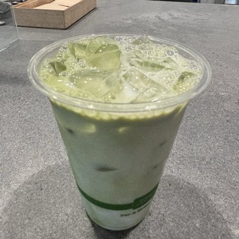 Caffe Central - Iced matcha latte - Cafes Near Me - San Francisco, California