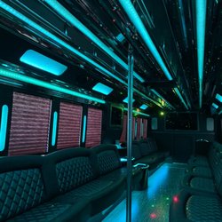 Diego Party Bus & Limo - 2020 Mercedes Limo Bus Interior