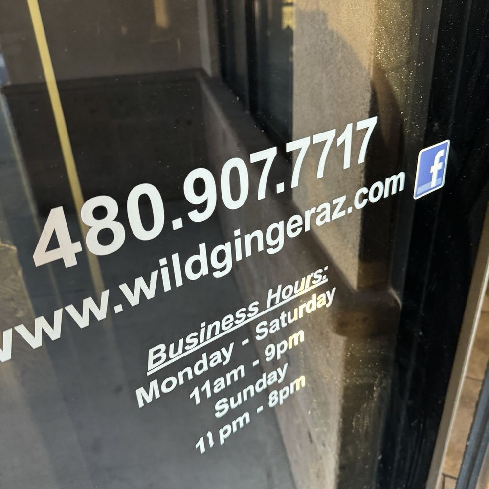 Wild Ginger Asian Bistro - Operating  hours and phone number - Asian Fusion Near Me - Gilbert, Arizona