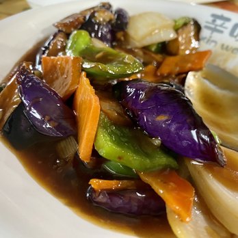 Xin Wei Kitchen - Braised Eggplant - Chinese Near Me - Columbus, Ohio