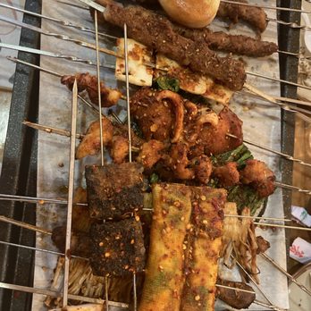 Dynasty BBQ - All sorts of skewers - Chinese Near Me - Newark, California