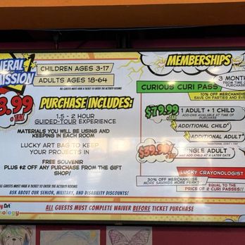 Lucky Art Crayonology - Kids Activities Near Me - Montclair, California