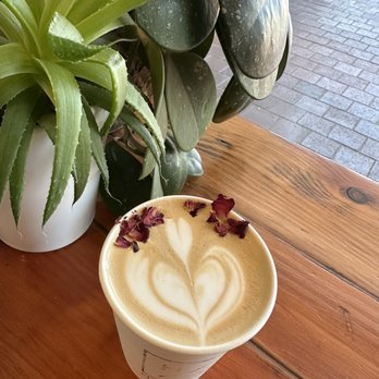 Holly Rose Coffee Bar - Rose Latte - Coffee & Tea Near Me - Portland, Oregon