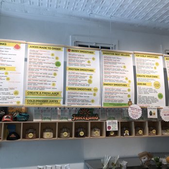 JuiceLand - Menu - Juice Bars & Smoothies Near Me - Houston, Texas