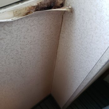 Holiday Inn Bozeman - Black mold under window - Hotels Near Me - Bozeman, Montana