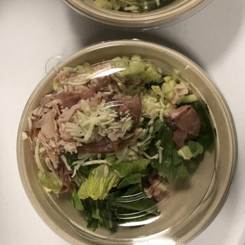 Firehouse Subs - Crappy salads. The female behind the counter rushes to prepare a poor quality product. This doesn't even look appetizing. - Sandwiches Near Me - Rancho Cucamonga, California Firehouse Subs - Crappy salads. The female behind the counter rushes to prepare a poor quality product. This doesn't even look appetizing. - Sandwiches Near Me - Rancho Cucamonga, California