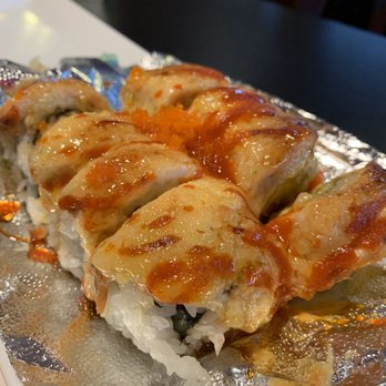 Fat Fish Sushi - Lion king roll - Sushi Bars Near Me - Pleasanton, California Fat Fish Sushi - Lion king roll - Sushi Bars Near Me - Pleasanton, California