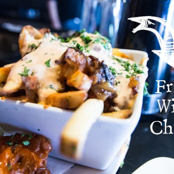 Morrison - Cheese fries that come with the chicken wings - Gastropubs Near Me - Los Angeles, California