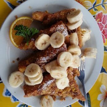 Beach Break Cafe - Banana nut french toast! - Breakfast & Brunch Near Me - Oceanside, California Beach Break Cafe - Banana nut french toast! - Breakfast & Brunch Near Me - Oceanside, California