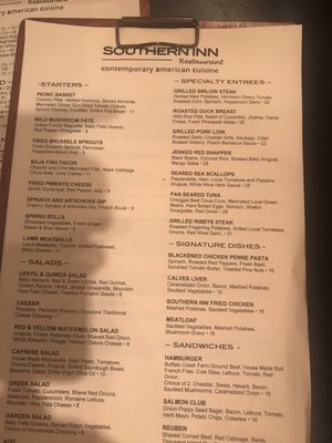 Menu photo 3 Southern Inn Lexington, VA Menu photo 3 Southern Inn Lexington, VA