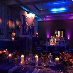 Har Zion Temple - Uplighting can really change this ballroom
